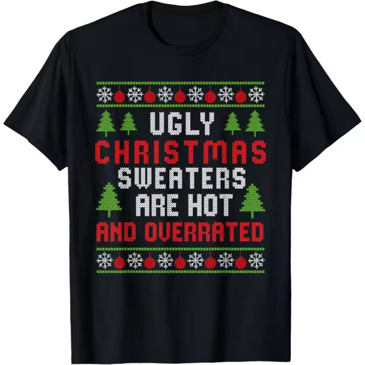 Camiseta de Manga Corta, 100% Algodón, Ropa Unisex para Hombres y Mujeres en 5 Tallas, Camiseta Negra, Cuello redondo con estampado. - 1