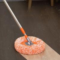 Mopa Redonda Rotativa De Girasol Para El Hogar Con Polo De Extensión Para Limpieza De Pared Y Techo Material De Microfibra - details 8