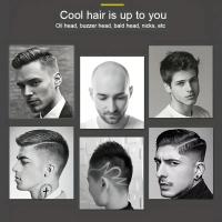 Recortadora de pelo eléctrica para hombres, afeitadora inalámbrica de 0mm, multifunción, Buda, dragón, Barbero, tipo T, Kit de peinado de corte, recargable por USB - details 2
