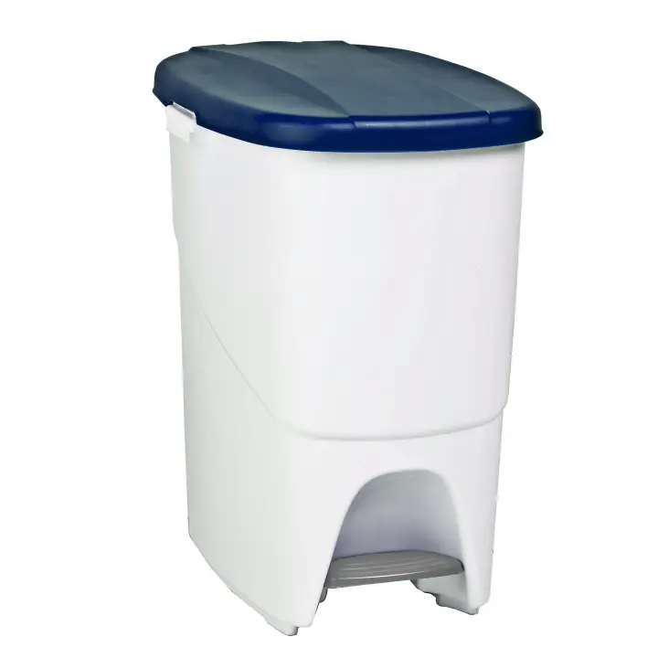 Denox Pedalbin Ecológico 25 Litros con Separador de Compartimentos y Enganches Laterales - 1