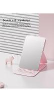 Espejo De Maquillaje Portátil Para Mujeres Pequeño Y Doblete Super Mini Para Dormitorio Y Viajes Espejo De Mano Simplicidad Para Estudiantes - details 5