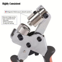 Kit De Herramientas Para Agujeros Portátil Presionador Manual De Grommets Con Plomería De 10mm Herramienta De Prensa Para Ropa - details 2