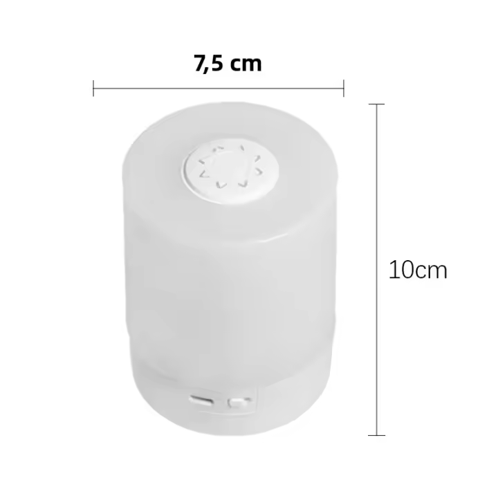 Lámpara De Noche LED Toque Recargable Para Mesa Iluminación De Dormitorio Luz Dimmable Decorativa Para Lectura Y Decoración - 1