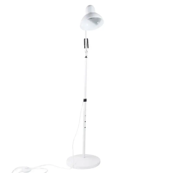CRISTAL RECORD Lámpara de Pie Luxo Blanca - Iluminación Elegante - 1