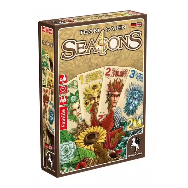 MasqueOca 4 Seasons - Juego de Mesa de Cartas de Control de Estaciones - 1