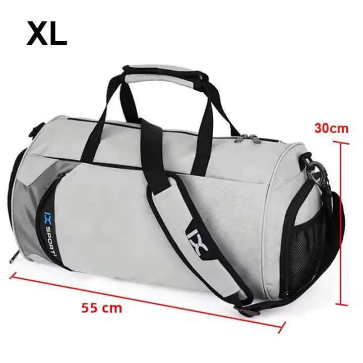 Bolsa De Gimnasio Para Hombres Y Mujeres Bolso De Deporte De Nylon Capacidad 20-35L Para Yoga Entrenamiento Viajes Y Natación - 1