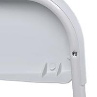 T-Lovendo Pack de 4 Sillas Plegables de Plástico para Comedor, Patio, Cocina, Camping y Más - details 3