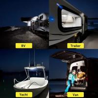 Luz De Lectura Para Coche 12V 24V COB Alta Brillante 84LEDS Lámpara De Interior De Cabina Con Interruptor Para Furgoneta Camión Camión RV Camping - details 9
