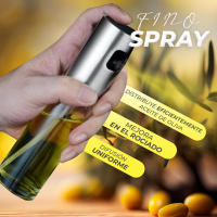 Spray Aceite Cocina de Acero Inoxidable 100ml | Dispensador Aceite Spray con Limpiador | Pulverizador Aceite Spray Freidora Aire | Aceitera Spray Pulverizador | Rociador Aceite Spray | Spray Aceite Air Fryer | Botella Pulverizadora de Aceite | CREADY® - details 1