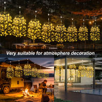 Luces LED USB De Fuego De Artificio Para Jardín Impermeables Decoración De Navidad Para Césped Patio Casa De Madera Arbolillo - details 4