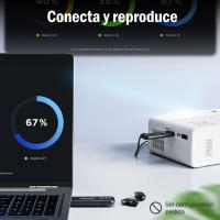 Lemorele Kit de Transmisor y Receptor HDMI Inalámbrico, Extensor HDMI Inalámbrico Portátil, Plug & Play, 2.4/5G, Alcance de 164FT, Resolución 1080P HD, Hasta 8 Transmisores, para Transmitir Video y Audio al Monitor desde Portátiles o TV Box. - details 4
