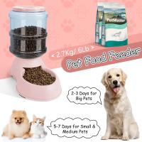 Dispensador automático de agua, alimentador de gran capacidad para mascotas, cuenco de comida para perros pequeños, cuenco para gatos, bebedero de alimentación para mascotas - details 2