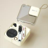 Caja De Costura Multifuncional DIY Para Hombres Y Mujeres Kit De Costura Portátil Transparente Material De Poliéster - details 1