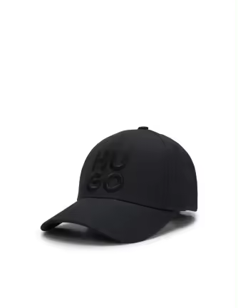 Gorra Hugo negra Jude-Stacked - 1