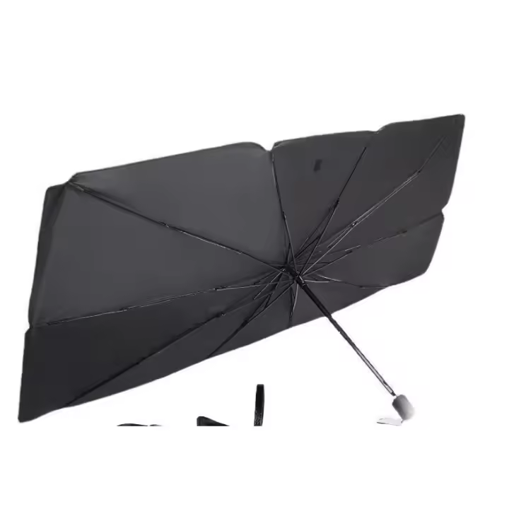 Sombrilla plegable del coche con los rayos ULTRAVIOLETA anti, Paraguas del coche para Mones, Sombrilla del paraguas del copche para la mayoría de los coches, SUV, truciles - 1