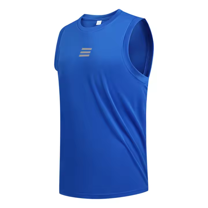 Camiseta De Hombre NASA GISS Verano Cuello Redondo Algodón Transpirable Top Sin Mangas Moda Casual Para El Verano - 1