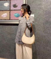 Bolso De Hombro En Forma De Silla Para Mujer De Cuero PU De Color Sólido Bolso Clutch Mensajero underneath Moda Bolsos De Mano - details 9