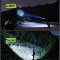 Linterna LED Recargable Super Brillante De 3000000LM Con Batería Integrada Torcha De Alta Potencia Para Camping Y Uso Diario - details 2