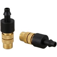 PULVERIZADOR ajustable de 50 piezas, boquilla de nebulización de latón, rociador atomizador para riego por goteo de jardín - details 7