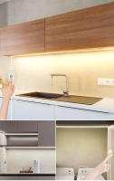 Tira De LED COB USB Con Sensor De Toque Y Regulación De Brillo 5V 320LEDs/M Lámpara De Noche Para Armario TV Espejo Decoración - details 5