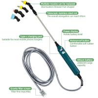 2400mAh Portátil Riega Electrónica Para Jardín Con Almohadilla De Alta Presión USB Herramienta De Riego Para Plantas - details 1
