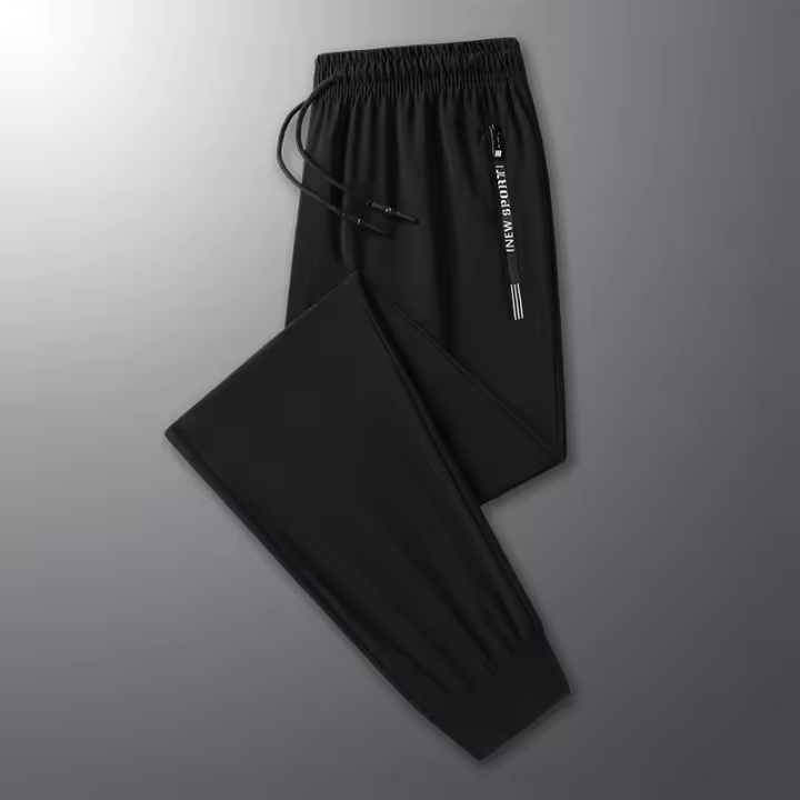 Pantalones Largos De Running Para Hombre Seda De Hielo Secado Rápido Verano Transpirables Talla Grande Fitness Deporte Al Aire Libre - 1
