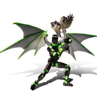 Juguete DIY De Decompresión Titan13 Figura De Acción Móvil De Rodillos Robot 3D Impresión Set De 13 Elementos Conjunto De Dummies - details 3