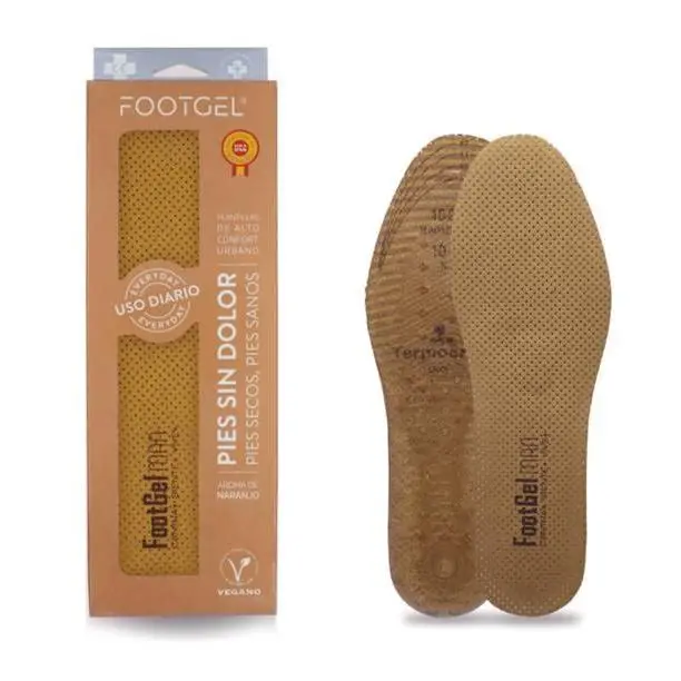 Plantilla Footgel MAN, diseñada para el zapato de los hombres en el dia a dia, recomendada por especialistas para aliviar fascitis - 1