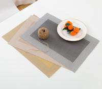 Juego De 4/6 Tapetes Para Mesa Antideslizantes Coasters De PVC Lavables Accesorios De Decoración Modernos Para El Hogar - details 34