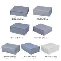 Caja De Instrumentos Plástica Impermeable Gris Para Proyectos Electrónicos Caja De Suministros Eléctricos Con USB Caja De Conexión De Poder - details 2