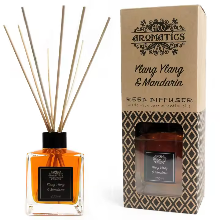 Difusor de Varillas con Aceites Esenciales - Ylang Ylang & Mandarina - 1