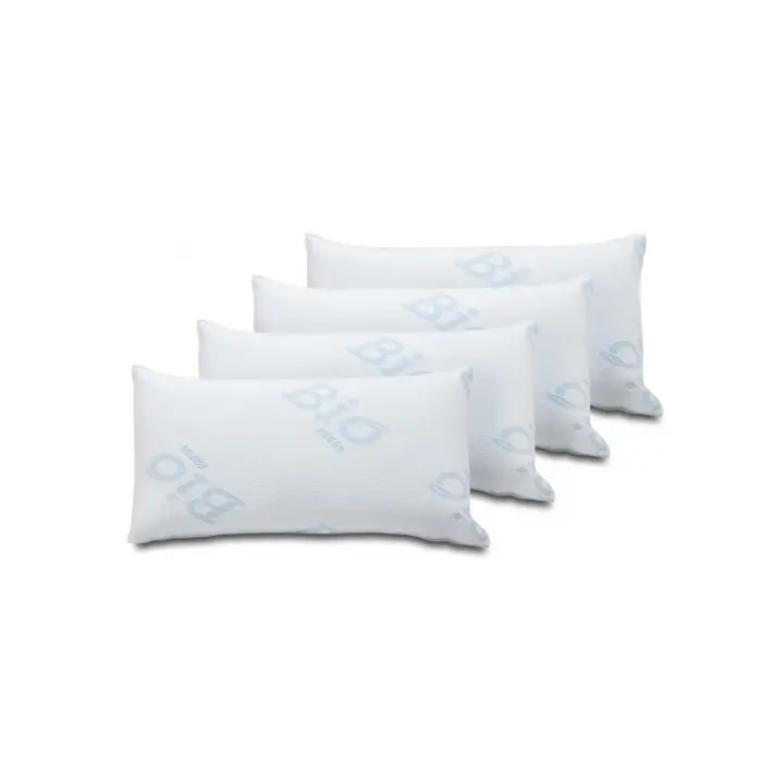 MESEFOR Mejor Pack 4 Almohadas ligeras Viscocopos Biofresh 70cm - 1
