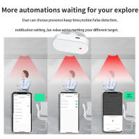 Detector De Presencia Humana Tuya Zigbee Sensor PIR Inteligente Radar De Movimiento Soporte Para Assistant Doméstico - details 5