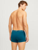 Jack & Jones Hombre Boxer Calzoncillos Pack 5 unids SerieTrunks Mod JACTEO , composición 95% algodón y 5% elastano Cintura Elástica REF 259077 - details 5