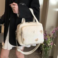 Bolso De Mujer Para Bebé Con Estilo De Oso Lindo Algodón Cierre De Cremallera Organizador De Camas De Bebé Bolsa De Mano Para Embarazo Y Pañales - details 2