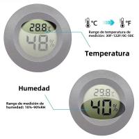Mini Termómetro Digital Higrómetro 6~10PCS Rango De Medición -50~ +70°C Para Nevera Y Congelador Sensor De Temperatura Y Humedad Detector - details 10