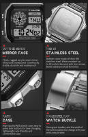 Reloj Deportivo Militar Para Hombre Acero Inoxidable 5BAR Impermeable Pantalla Digital Relogio Masculino Con Alarma Y Calendario - details 10