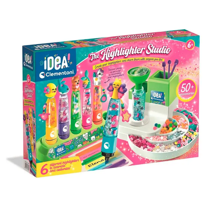 Clementoni Laboratorio de Subrayadores - Juego Educativo de Diseño y Química - 1