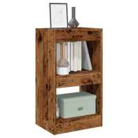 vidaXL Estantería/divisor de espacios 40x30x72 cm en color Madera antigua/Roble artisan | almacenamiento funcional diseño moderno para baño dormitorio sala - details 0