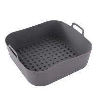 Pote De Silicona Para Air Fryer Reutilizable Cuadrado Espeso Interchangeable Con Papel De Horno Cubierta De La Cesta Del Air Fryer - details 1