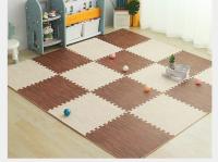 Carpetas De Juego Para Bebés Y Niños Mayores Alfombra Decorativa De Puzzle Cuadrado Antideslizante Y Impermeable Para Sala De Estar Y Juegos - details 5