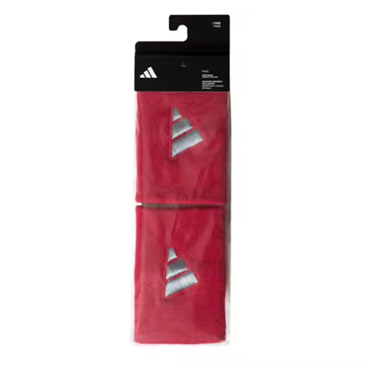 Muñequeras Adidas Rojo/Gris - 1