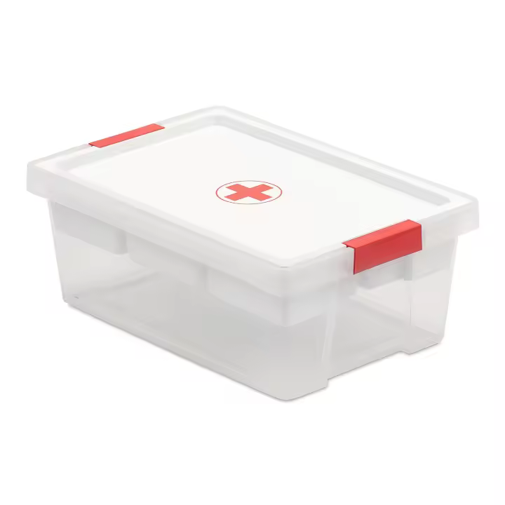 TATAY - Caja Botiquín Multiusos Cruz Roja 7L con Organizador Interior - 1
