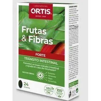Ortis Fruta Y Fibra Concentrado 24 Compr - 1