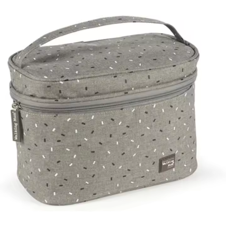 PASITO A PASITO - Bolso Walking Mum Tic Tic - Color Gris - Para transportar accesorios de bebé -  Ideal para Regalo - 1