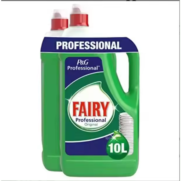 Fairy - Professional Original - Líquido lavavajillas a mano 5 litros - Pack de 2 (Total 10 litros) - 1
