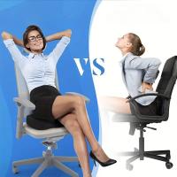 Cojín De Asiento De Memoria De Algodón Para Coche Oficina Salud Y Belleza Almohadilla De Caderas Adultos Lavable a Mano - details 3