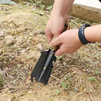 Shovel Multifuncional Para Camping Y Senderismo Herramienta De Sobrevivencia Con Regla Destornillador Y Llave De Hexágono Tamaño M - details 11