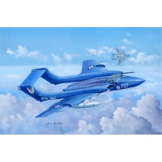 TROMPETIST 05808 DE HAVILLAND DH.110 MAR VIXEN FAW.2 1/48 - 1