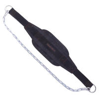 Cinturón De Pesas De Neopreno Grueso Para Levantamiento De Pesos Con Cadena Para Pull up Chin up Kettlebell Barbell Fitness Bodybuilding Gym - details 7